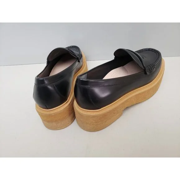 Loeffler Randall Rikki Platform Loafers in Black Womens Size 9.5 - Picture 2 of 5